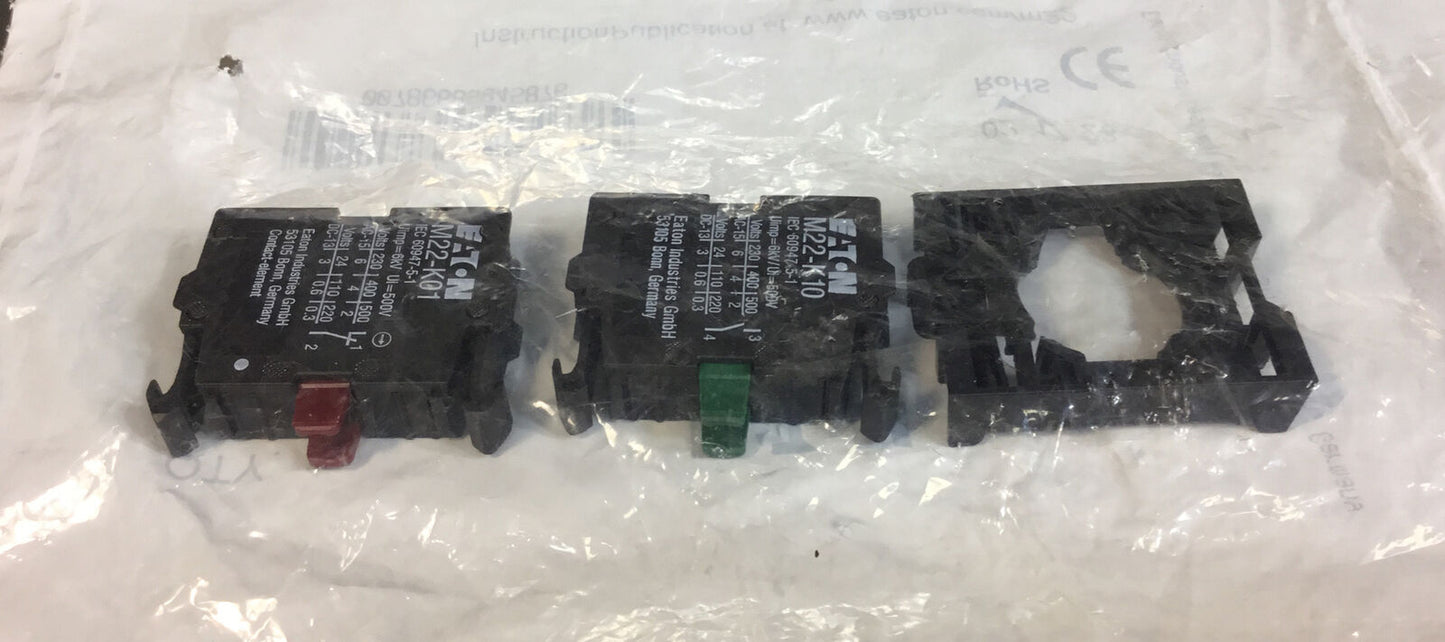 EATON MOELLER M22-AK11 Fixing Adapter / Contac “Sealed In Bag” 4C