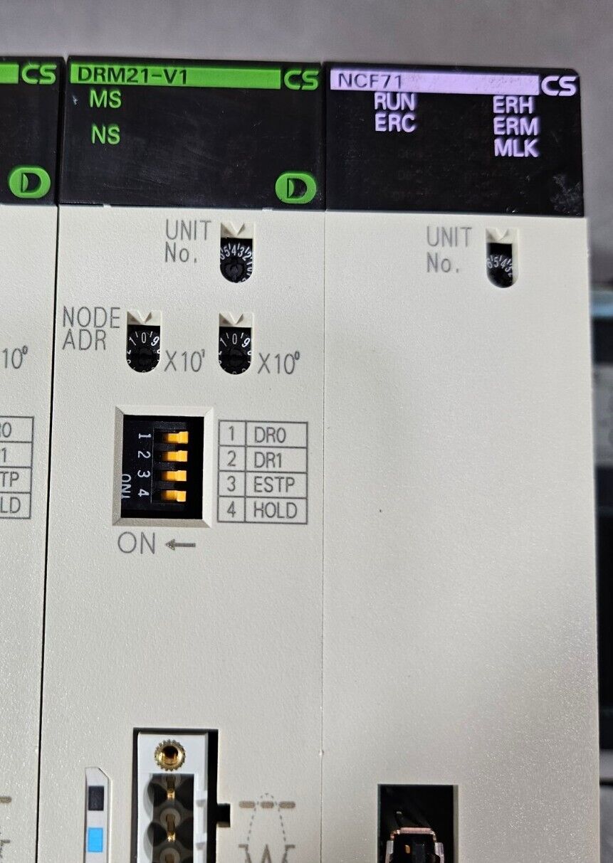 Omron CS1W-BI053 / PA204/ NCF71/ DRM21-V1 PLC Unit 3A-22