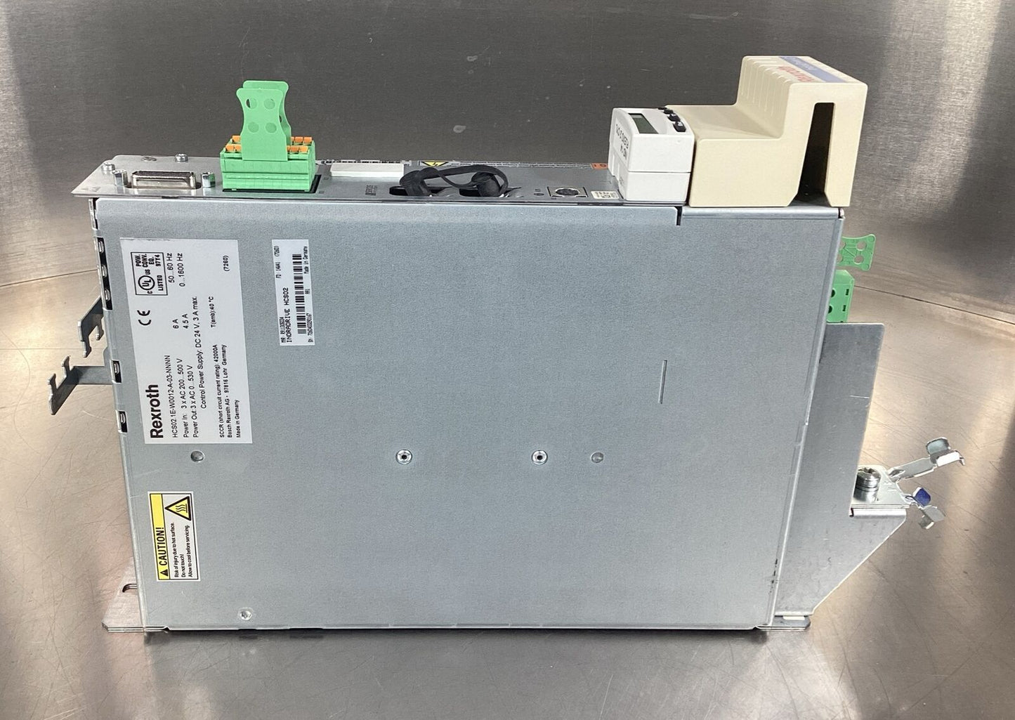 BOSCH HCS02.1E-W0012-A-03-NNNN Servo Drive 3Ph 1C