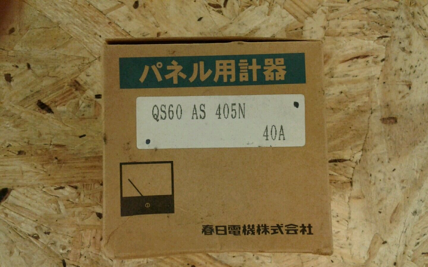 KASUGA QS 60 AS PANEL METER *NEW IN BOX* 2D