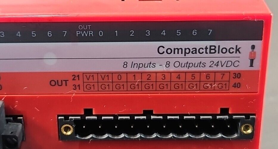 Allen-Bradley 1791DS-IB8XOB8/A CompactBlock8 Inputs 8 Outputs 24VDC. Loc3B-5