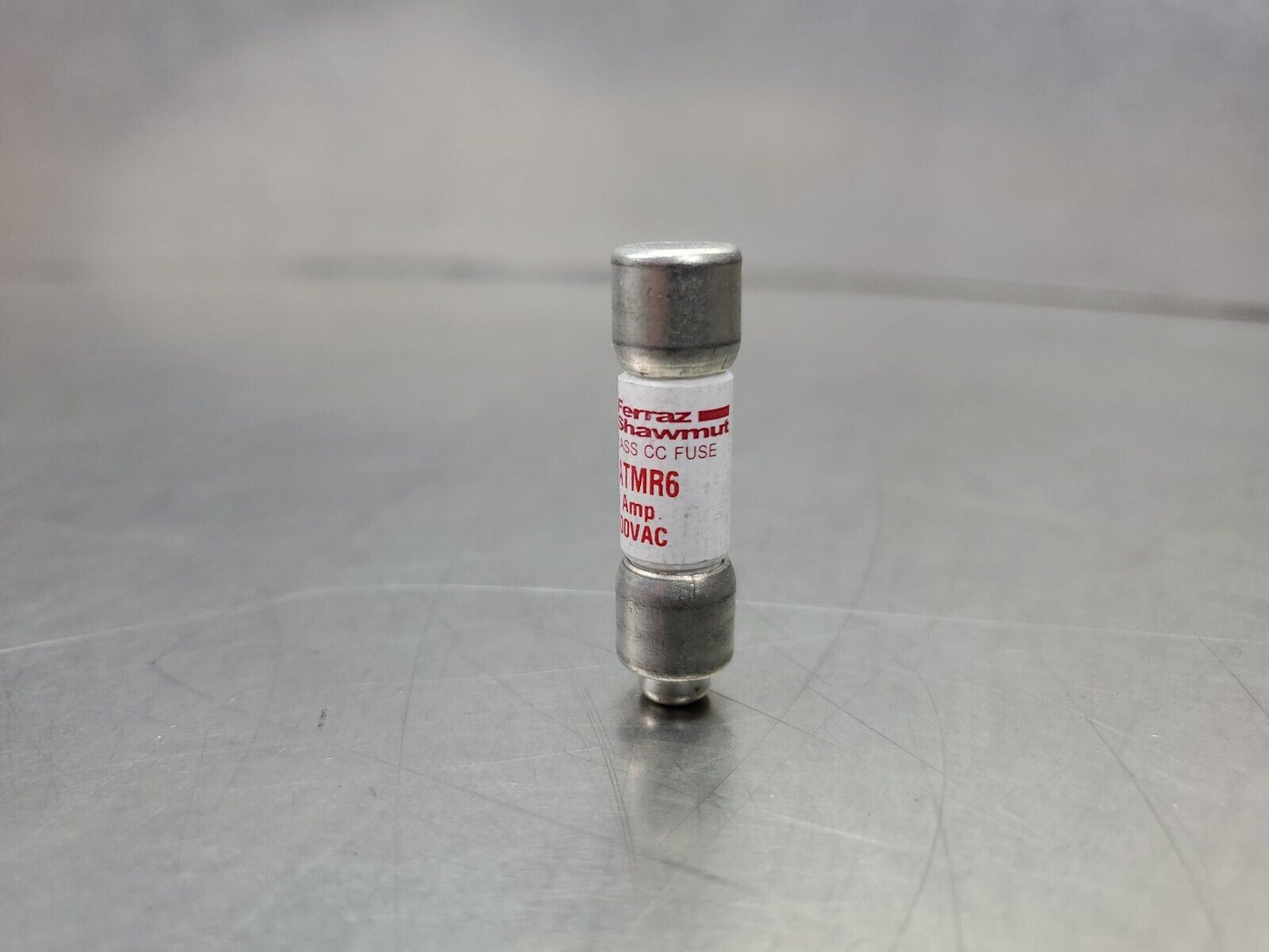 Ferraz Shawmut ATMR6 Class CC Current Limiting Fuse, 6A 600V 4D-BOX#3