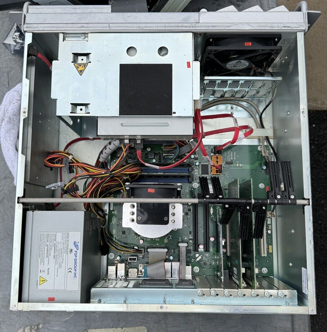 Siemens Simatic Rack PC IPC547D PCS7 Industrial Rackmount Workstation No HDD