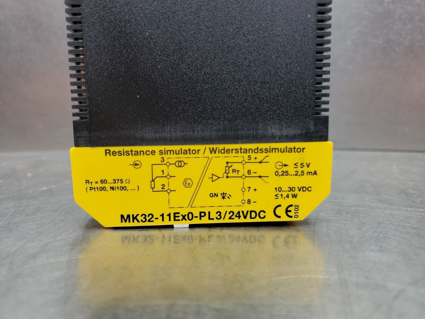 TURK MK32-11Ex0-PL3/24VDC RESISTANCE SIMULATOR. 3E-37