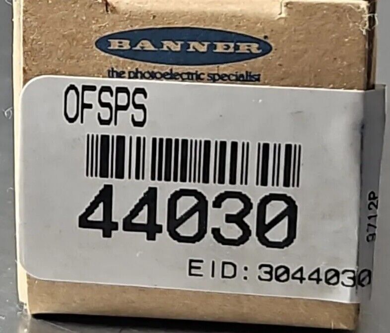 BANNER OFSPS PROXIMITY SWITCH. Loc5D12