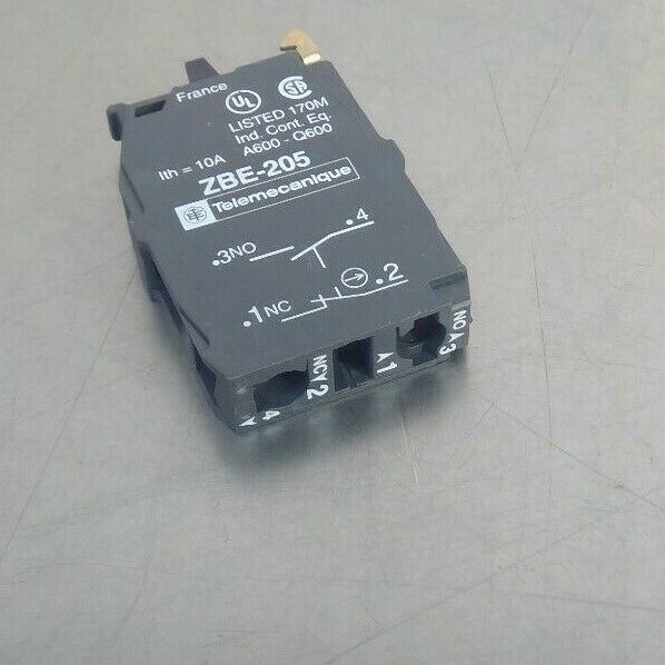 Telemecanique ZBE-205 Contact Block 4D