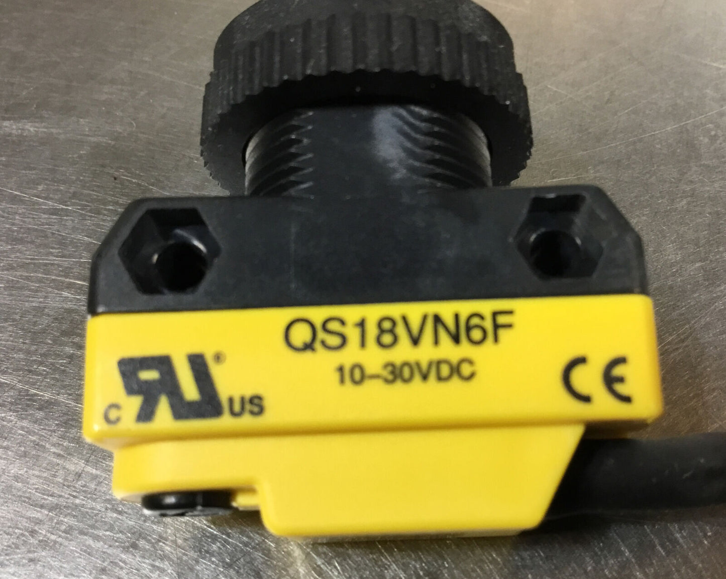 BANNER ENGINEERING QS18VN6F / 02793 Photoelectric Sensor 10-30VDC 3D-31