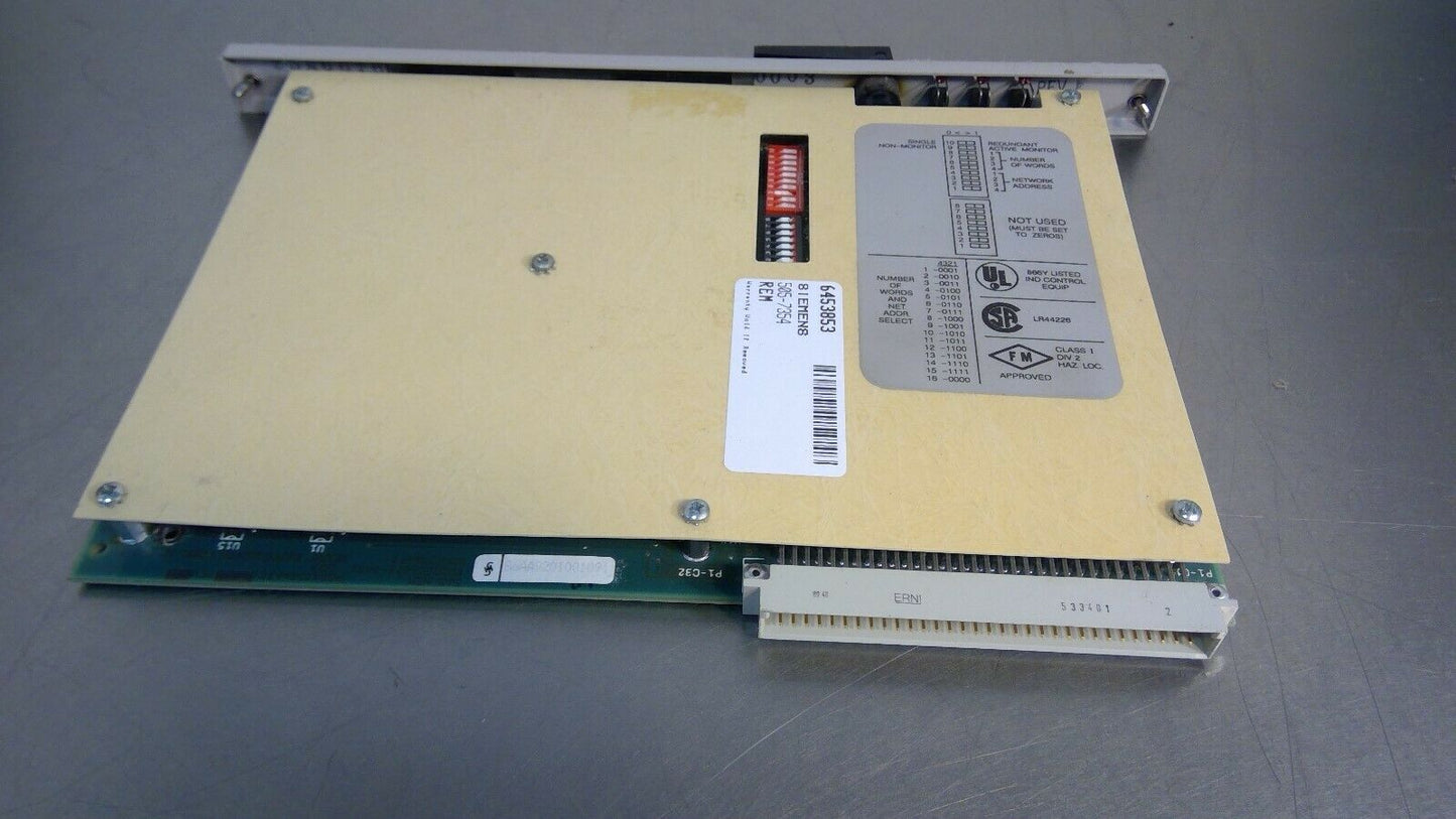 Siemens / Texas Instrument 505-7354 Network Interface Module 3B