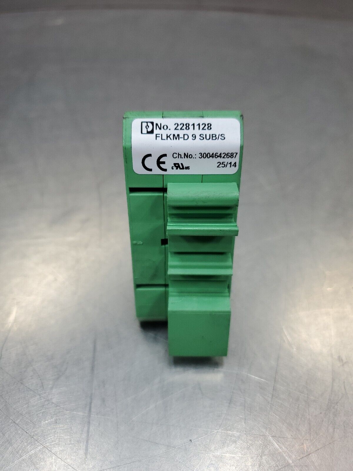 Phoenix Contact FLKM-D 9 SUB/S 2281128 Terminal Block Interface Module. 3D-23