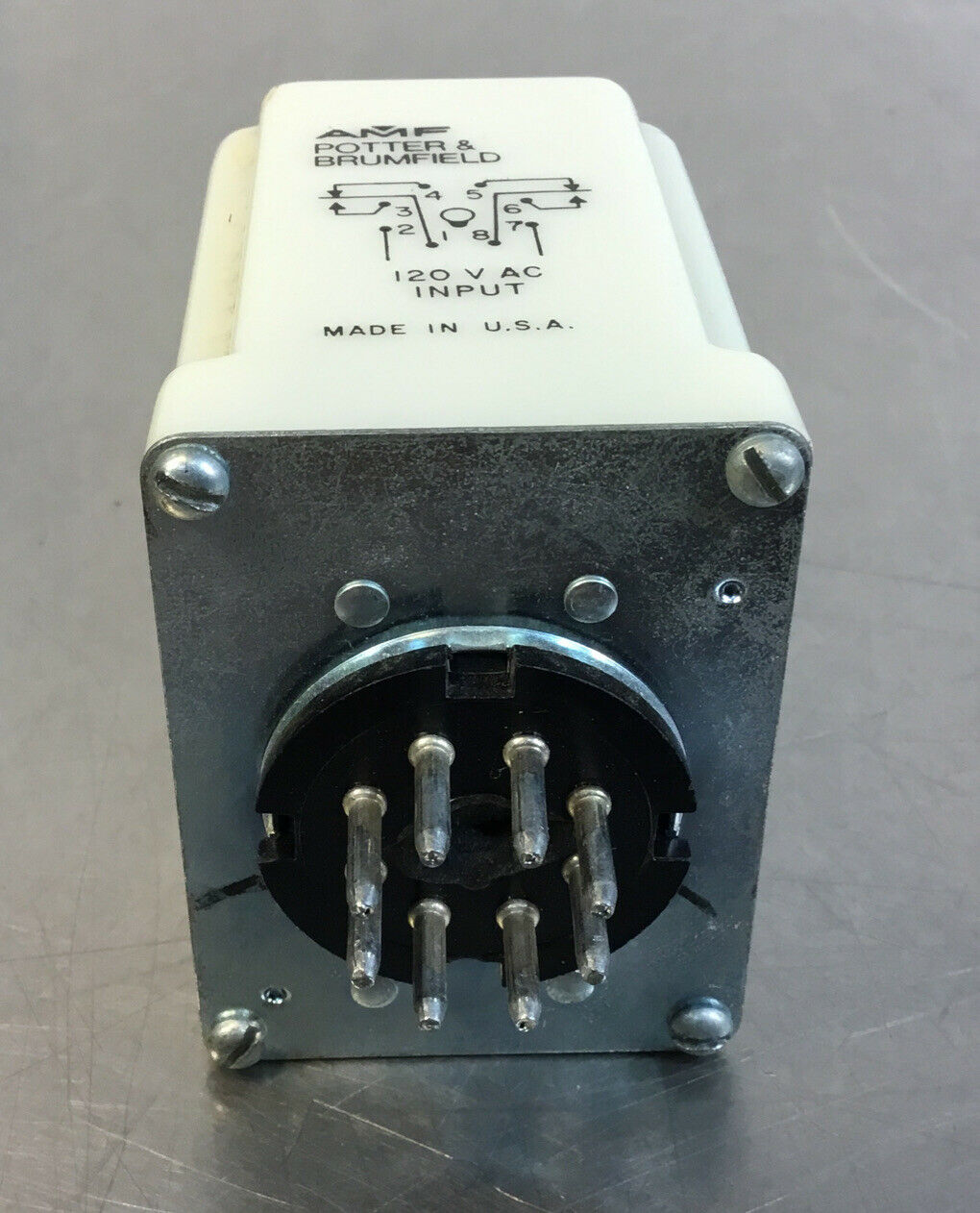 Potter & Brumfield CKB-38-71064 Time Delay Relay 0.6-60 Sec. 10A 4C