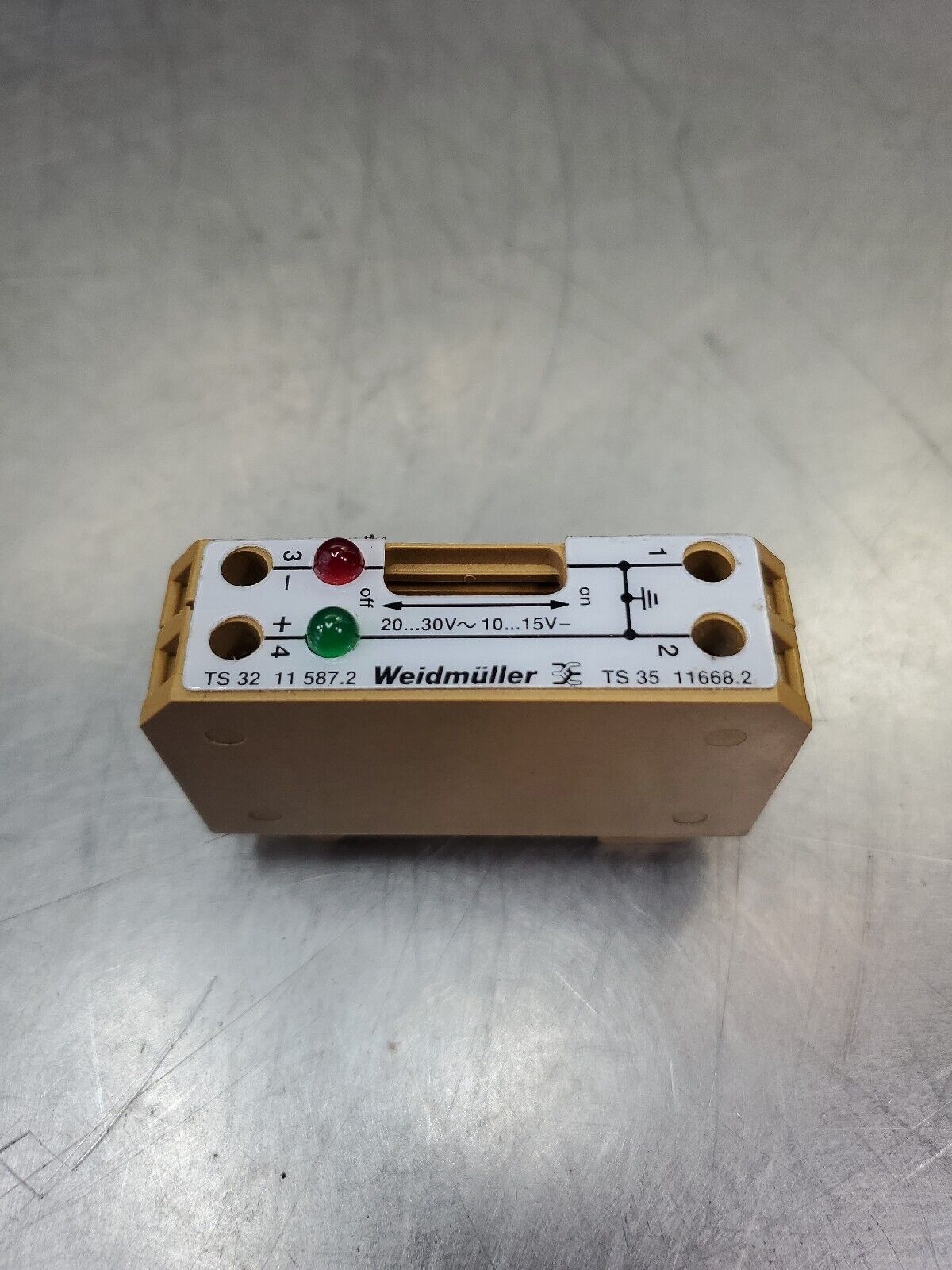 Weidmüller TS32 11 587.2 TS35 11668.2 Relay Module. 4H