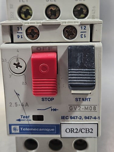 Telemecanique GV2-M08 Motor Circuit Breaker                              loc4D11
