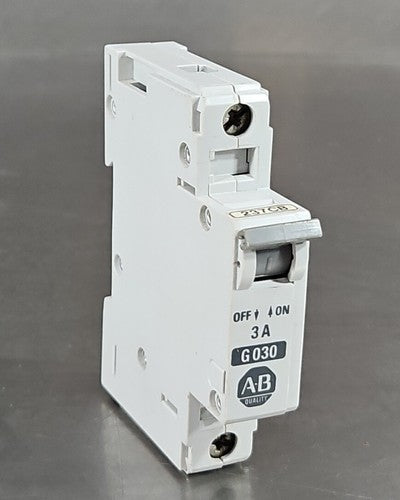 Allen-Bradley 1492-CB1-G030 SerB 1 Pole 3 Amp Circuit Breaker.          Loc4B-18