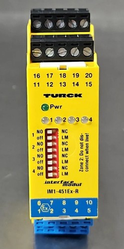 TURCK IM1-451EX-R. Switching Amplifier.                                    3E-37