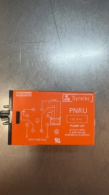 Crouzet PNRU Pump Control Relay 110VAC