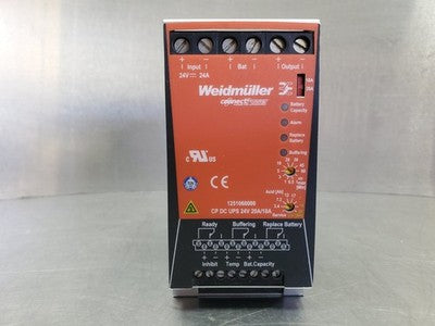 Weidmüller 1251060000 CP DC UPS Module, 24V, 20A/10A