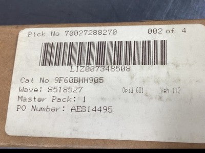 General Electric 9F60BHH905 Current Limiting Fuse 19.5kV AES14495