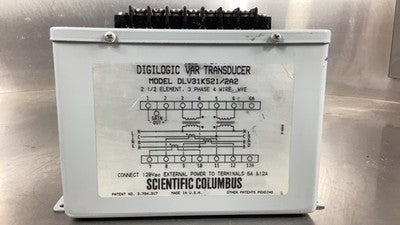 Scientific Columbus DLV31KS21/2A2 VAR Transducer 120VAC 60 Hz