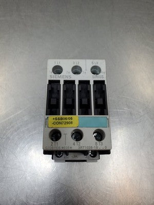 Siemens 3RT1026-1B..0 SIRIUS Contactor, 25A