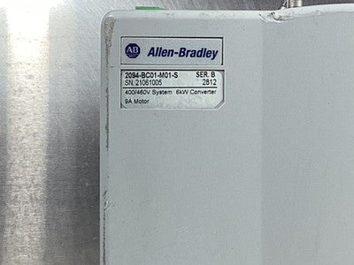 Allen-Bradley 2094-BC01-M01-S Servo Drive 6kW