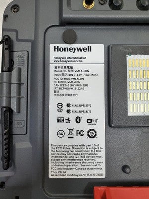 Honeywell VM1A-L0N Mobile Computer Terminal, 7-12V