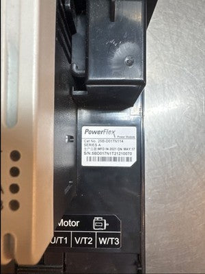Allen-Bradley 25B-D017N114 Series A VFD Drive 10HP (MISSING COVER)
