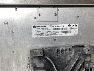 Allen-Bradley 2711P-T15C4D8 HMI Touch Screen 24VDC 24 VDC