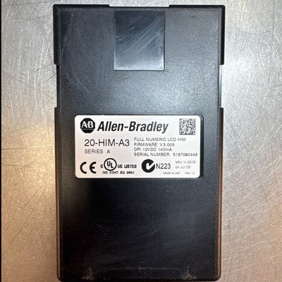 Allen-Bradley PowerFlex 70 VFD Drive 5HP 20AD8P0A0AYNNNNC0