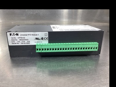 Eaton URTDII-02 RTD Input Module 21 Channel 68D2235G02 24-48VDC/1W