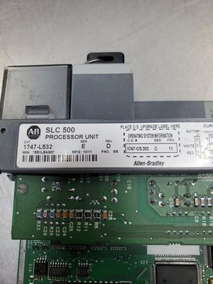 Allen-Bradley 1747-L532 Ser. E Rev. D SLC 500 Processor Unit