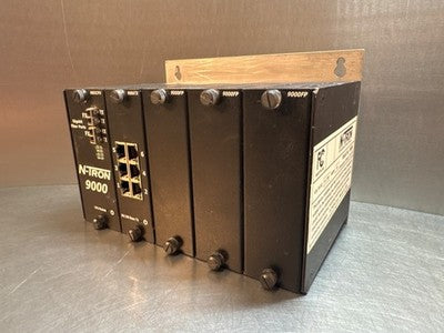 N-TRON 9000B Industrial Network Switch W/ 9002CPU and 9006TX