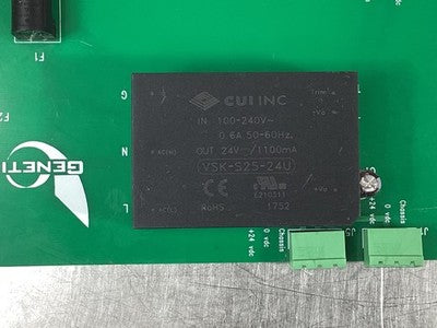 Genetix MC2746 Power Supply Board 24VDC
