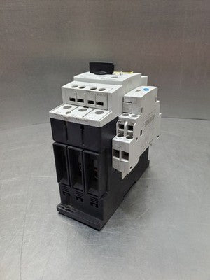 Siemens 3RV1031-4EB10 Motor Starter Circuit Breaker, 32A w/3RV1921-1M