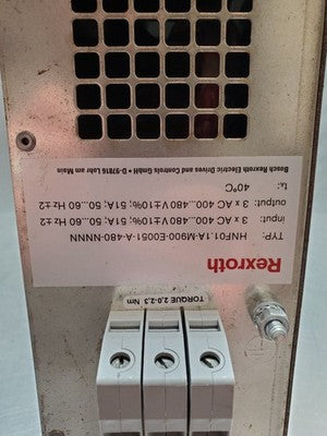 Rexroth HNF01.1A-M900-E0051-A-480-NNNN Power Line Filter, 480V