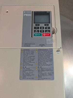 Yaskawa  CIMR-PU4A0103AAA  103Amp 400V P1000 75HP Drive