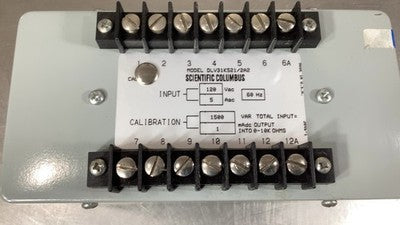 Scientific Columbus DLV31KS21/2A2 VAR Transducer 120VAC 60 Hz