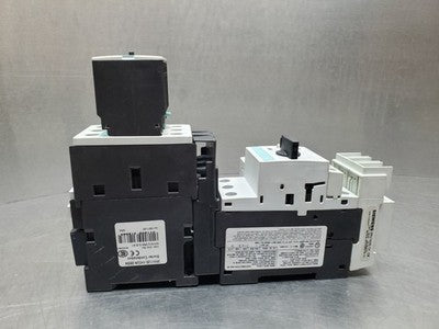 Siemens 3RV1021-1EA10 Motor Starter Assembly w/3RT1024-1B..0
