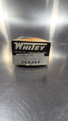 Whitey B-45F8 Tube Fitting/Valve 1000 PSI