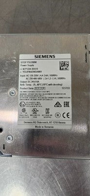 Siemens SITOP PSU200M Power Supply, 24VDC/10A (6EP1334-3BA10)
