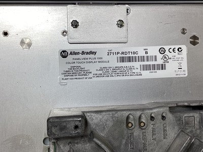 Allen-Bradley 2711P-T10C4D8 HMI Touchscreen 10 inch 24 VDC