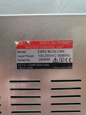 ESTIC ENRZ-MU50-CNN Servo NutRunner Master Control Unit, 100-230VAC