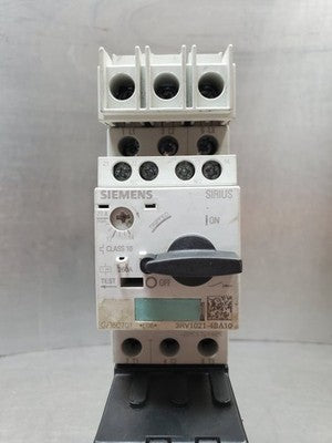 Siemens 3RV1021-4BA10 Motor Starter Assembly, 20A 50/60Hz