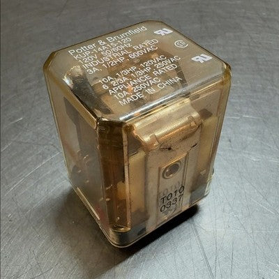 Potter &amp; Brumfield KUP-14A15-120 Power Relay 120V 3PDT 50/60Hz
