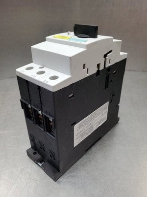 Siemens 3RV1031-4EB10 Motor Starter Circuit Breaker, 32A w/3RV1921-1M
