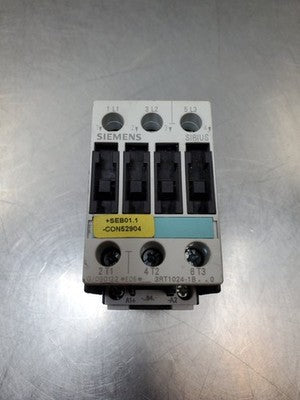 Siemens 3RT1024-1..B SIRIUS Contactor, 3-Pole, 50/60Hz