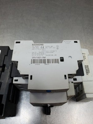 Siemens 3RV1021-1EA10 Motor Starter Assembly w/3RT1024-1B..0