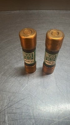Bussmann NON-30 One-Time Fuse 30A - Pack of 2