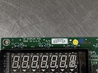 Mettler-Toledo C140S1800A VF Display PCB 7-Digit Display
