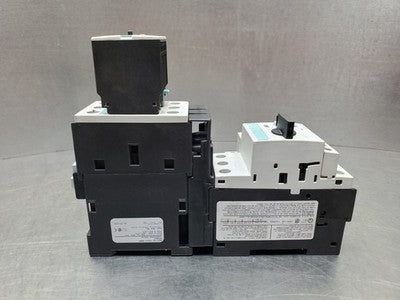 Siemens 3RV1021-0DA10 Motor Starter Assembly w/3RH1921-1FA22