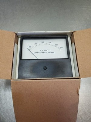Triplett Corporation 430-GL-85009-L3 AC Voltmeter, 0-600V, M-27515